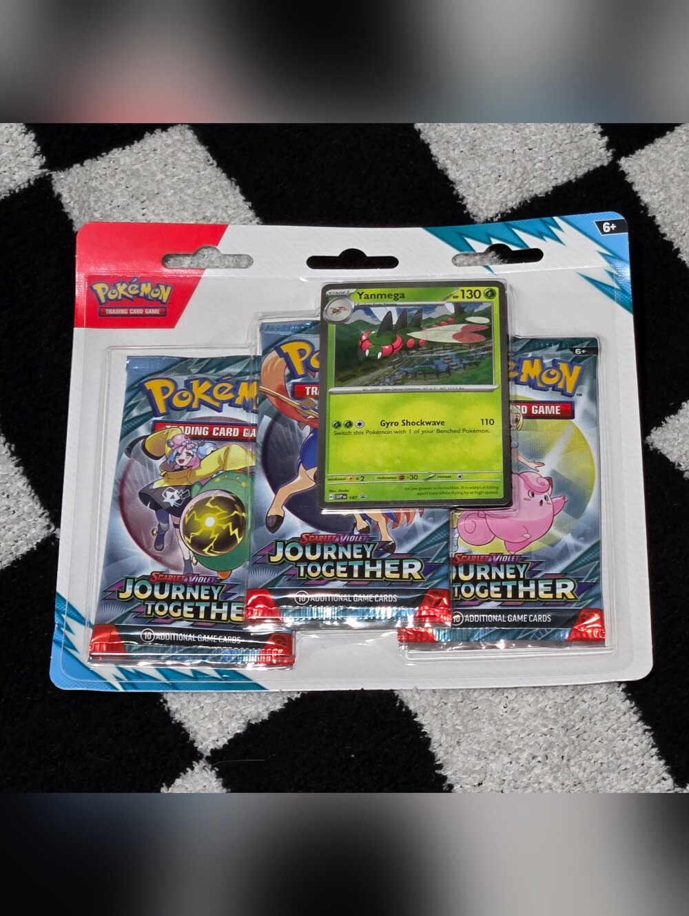Pokémon Trading Card Game Scarlet & Violet: Journey Together 3-Pack Blister